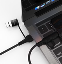 MYX PRO Turbo POWERHUB 4-in-1 65W Fast Charging Cable-BLACK