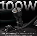 MYX PRO DRIVEVOLT 100W 3-Port Fast Car Charger (MCC-100W-B)