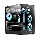 APNX HAVN V2 premium PC case 3GLASS FP3-140ARGBPWM FAN X4 APCM-VI102143.11-Black