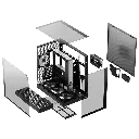 APNX HAVN V2 premium PC case 3GLASS FP3-140ARGBPWM FAN X4 APCM-VI102143.11-Black