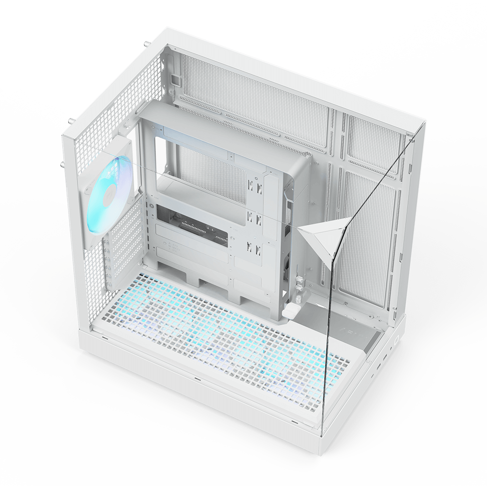 APNX HAVN V2 premium PC case 3GLASS FP3-140 ARGB PWM FAN X4 APCM-VI102143.21-WHITE