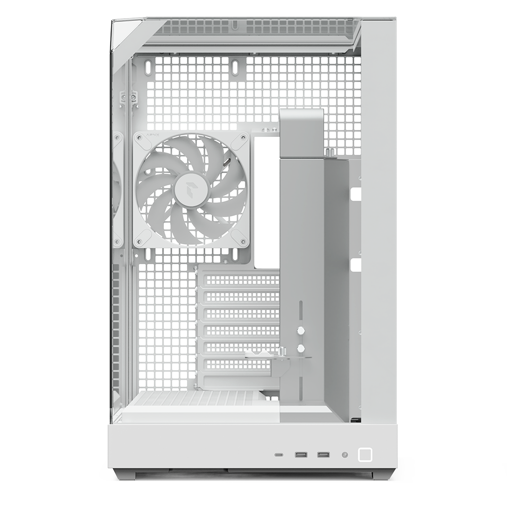 APNX HAVN V2 premium PC case 3GLASS FP3-140 ARGB PWM FAN X4 APCM-VI102143.21-WHITE