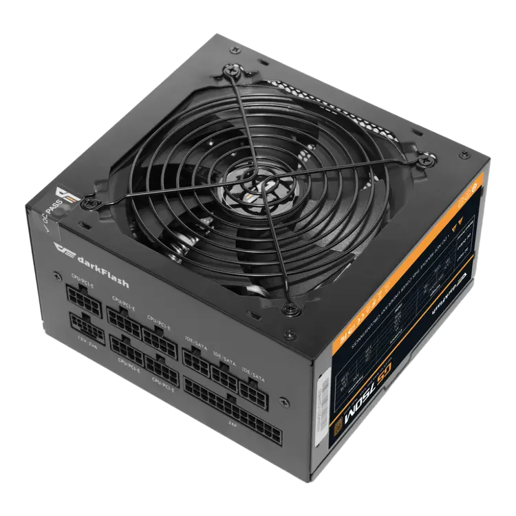 POWER SUPPLY DarkFlash GS750M 750W 80+ Bronze PCIe 5.1 Ready Full Modular