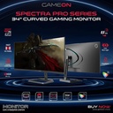 GAMEON 34" 2K CURVED 100HZ 0.5MS HDMI2.1 WITH SPEAKER - GOC34WQHD100VA