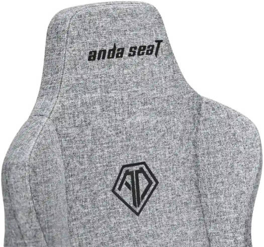 AndaSeat Novis Series Gaming Chair-Fabric XL - GRY AD23-L-01-B-PV