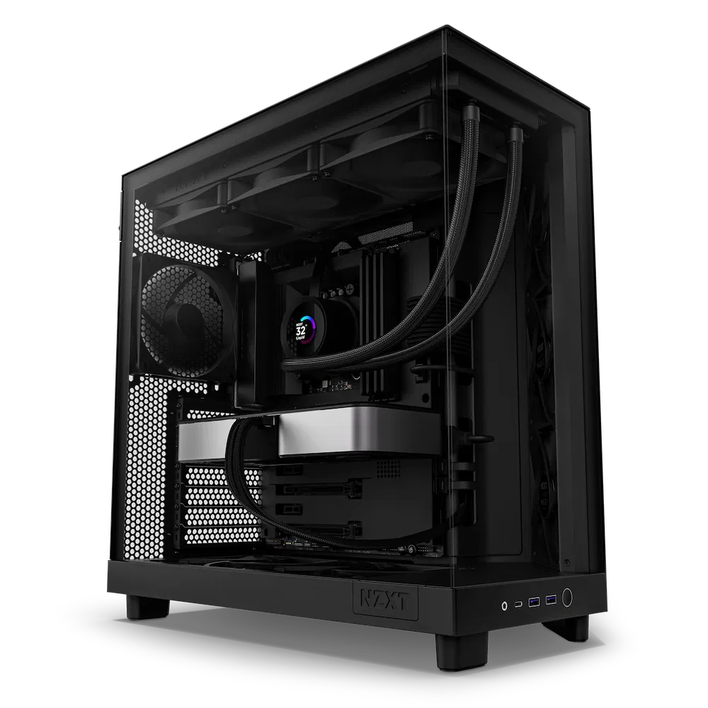 CASE NZXT H6 FLOW BLACK