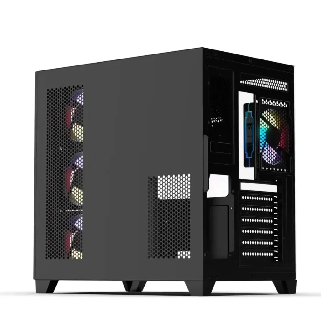 CASE MERCURY R425 PRO (TYPE-C) 7 ARGB FANS BLACK 