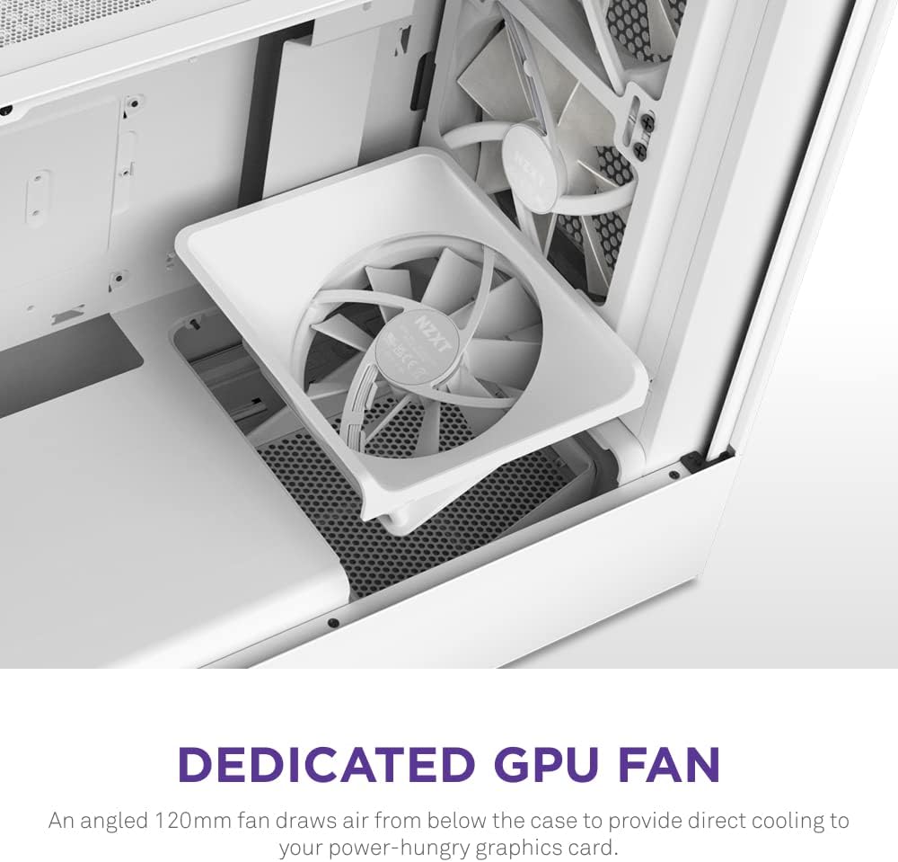 CASE NZXT H5 FLOW RGB WHITE