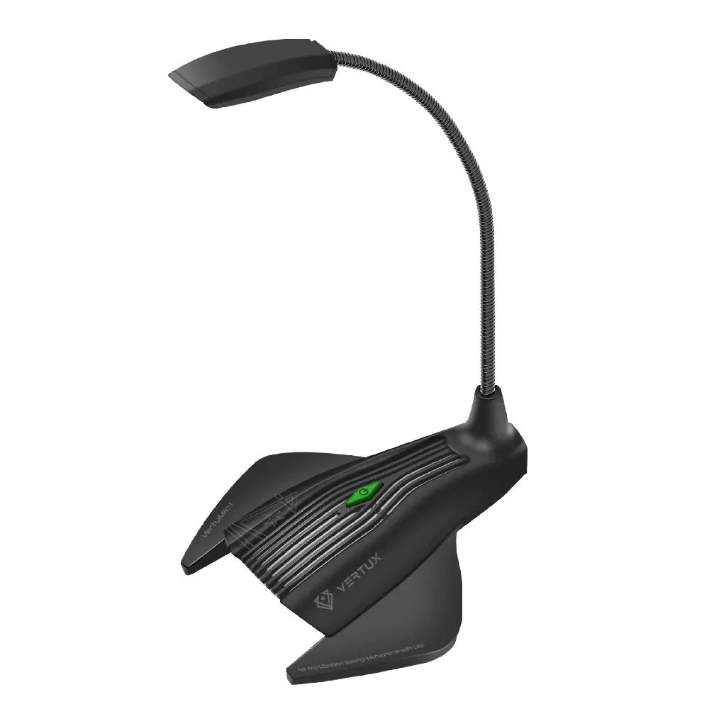 VertuMic-1 High Definition Anti-Vibration Gaming Microphone with LED