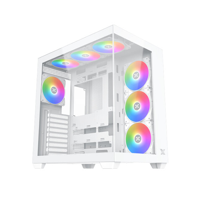 CASE XIGMATEK AQUA V AIR ARCTIC 7 FAN RGB