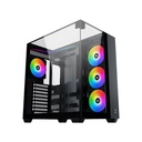 CASE XIGMATEK AQUA V BLACK 7 FAN RGB