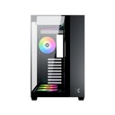 CASE XIGMATEK AQUA V BLACK 7 FAN RGB