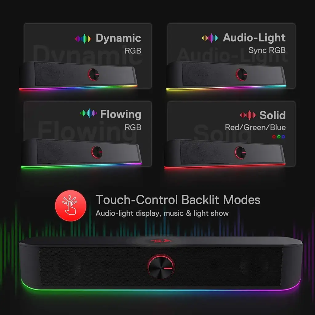 Redragon GS560 Adiemus RGB Wired Speaker