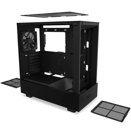 CASE NZXT H5 FLOW BLACK
