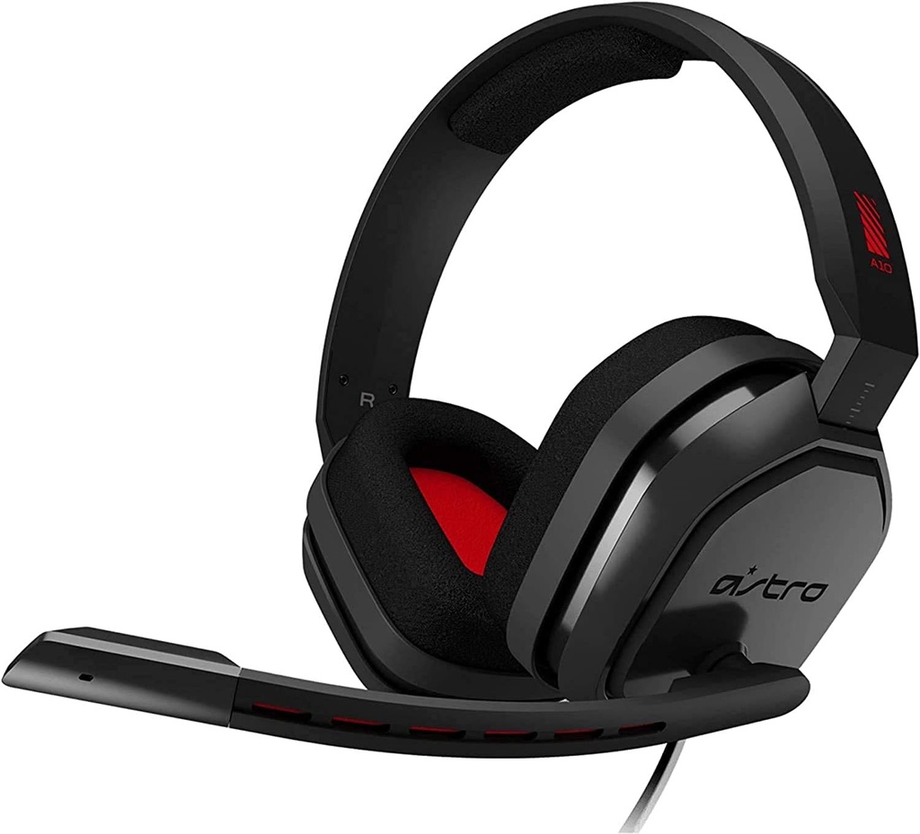  OPEN BOX - ASTRO A10 Heb - Black Red 