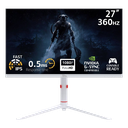 Twisted Minds 27'' WHITE 360Hz, 0.5 ms, Gaming VESA READY, With Speaker RGB, Adjustable Stand Gaming Monitor TMA27FHD360IPS 