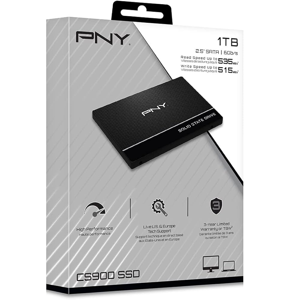 SSD 1TB PNY CS900 2.5 SATA 2.5