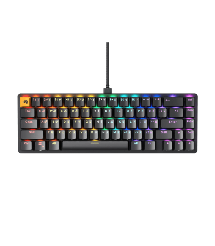 KEYBOARD Glorious Mechanical - GMMK2 BLACK 65% ARABIC Layout