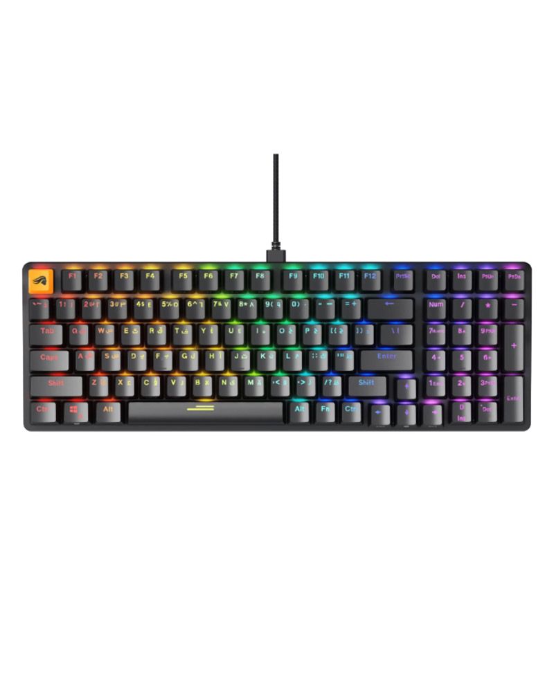 KEYBOARD Glorious Mechanical GMMK2 BLACK 96% ARABIC Layout