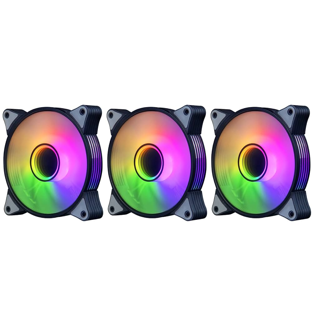 aigo AR12 3IN1 ARGB FAN BLACK