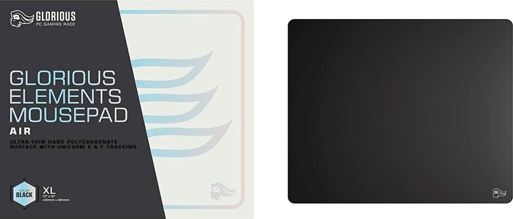 Glorious Element Gaming Mouse Pad - AIR 17x15in (38x43cm) | GLO-MP-ELEM-AIR