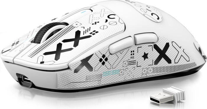 ADN - MOUSE ATTACK SHARK X3 WHITE
