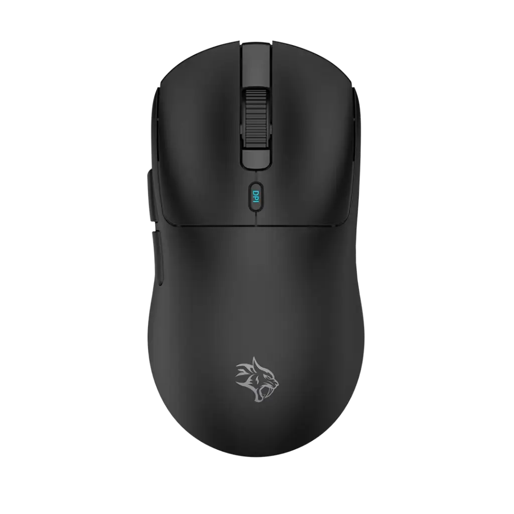  Porodo Gaming Mouse Wireless Triple-Mode 12000 DPI PDX324  - Black 