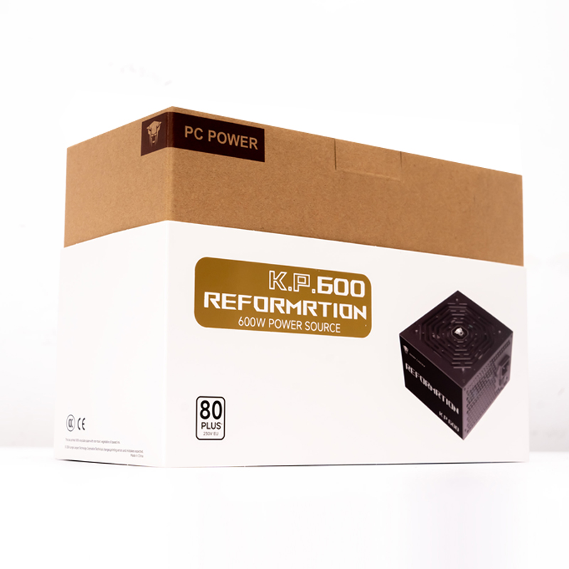 Jungle Leopard KP600 80 Plus 600W Gaming Power Supply
