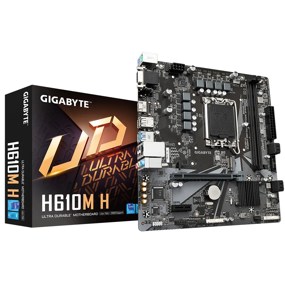 GIGABYTE H610M H DDR5
