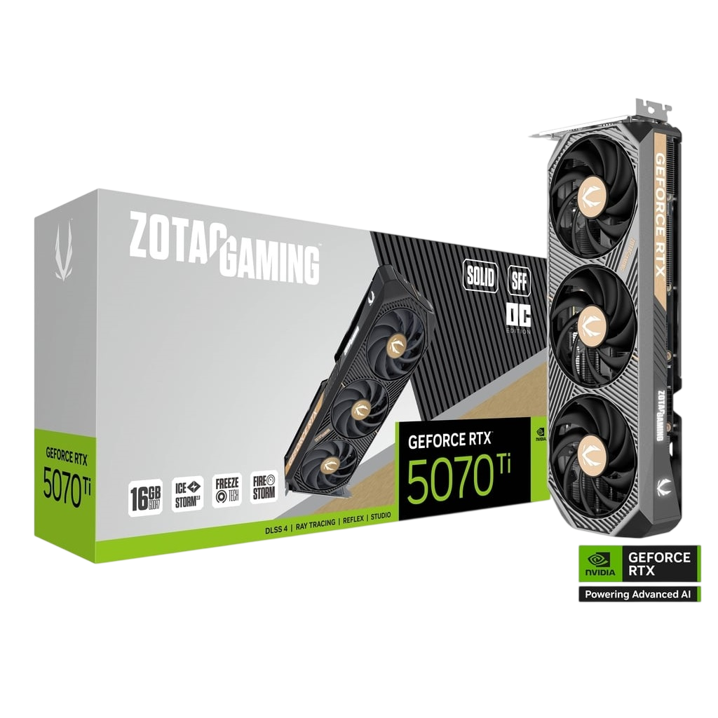 ZOTAC GAMING GeForce RTX 5070 Ti SOLID SFF OC