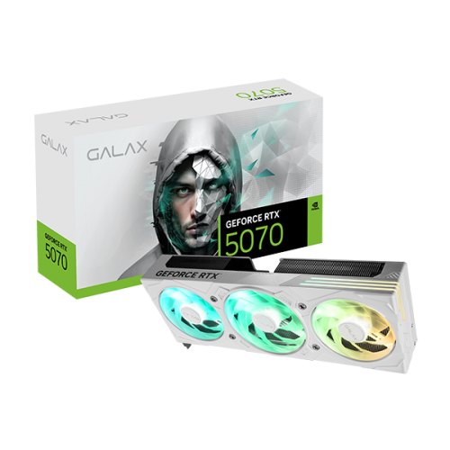  GALAX RTX5070 EX Gamer White 12GB GDDR7 