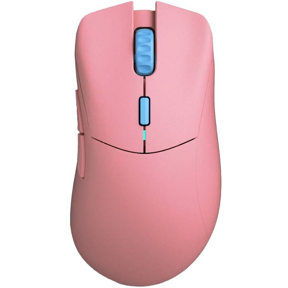 Glorious Model D Pro Wireless Gaming Mouse, Up to 19000 DPI Range, 6 Total Remappable Buttons, Glorious BAMF Sensor, Rounded Edge 100% PTFE Mouse Feet, 2.4GHz Dongle, Pink | GLO-MS-PDW-FLA-FORGE 