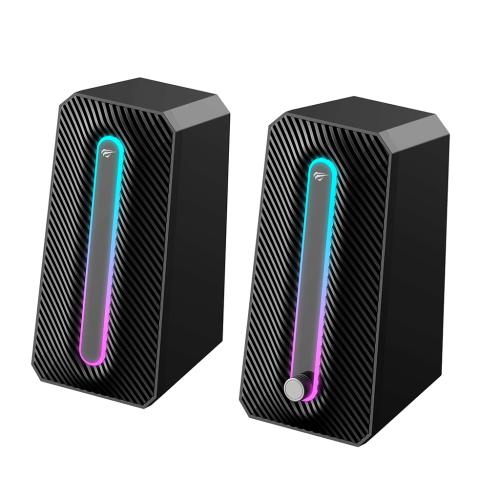 مكبر صوت HAVIT Speaker Wireless RGB LIGHT GAMENOTE SK216
