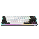 Al Barq Keyboard Camel Tech Magnetic Switch 8000 Hz Polling Rate Arabic/English - Black & White