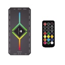  ARGB Fan Hub Controller 1 to 9 BLACK JUNGLE LEOPARD for 5V Addressable ARGB Computer PC