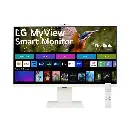 USED MONITER LG 32SR85U-W 32 4K UHD IPS MY VIEW SMART MONITOR WITH WEBOS 
