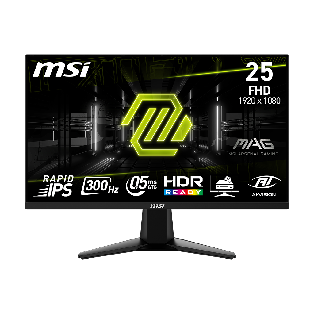 MSI MAG 255XF 300HZ 0.5MS FULL HD IPS Flat