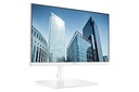 USED SAMSUNG SH850 Series 24 Inch QHD 2560x1440 Desktop Monitor for Business in White S24H851QFN