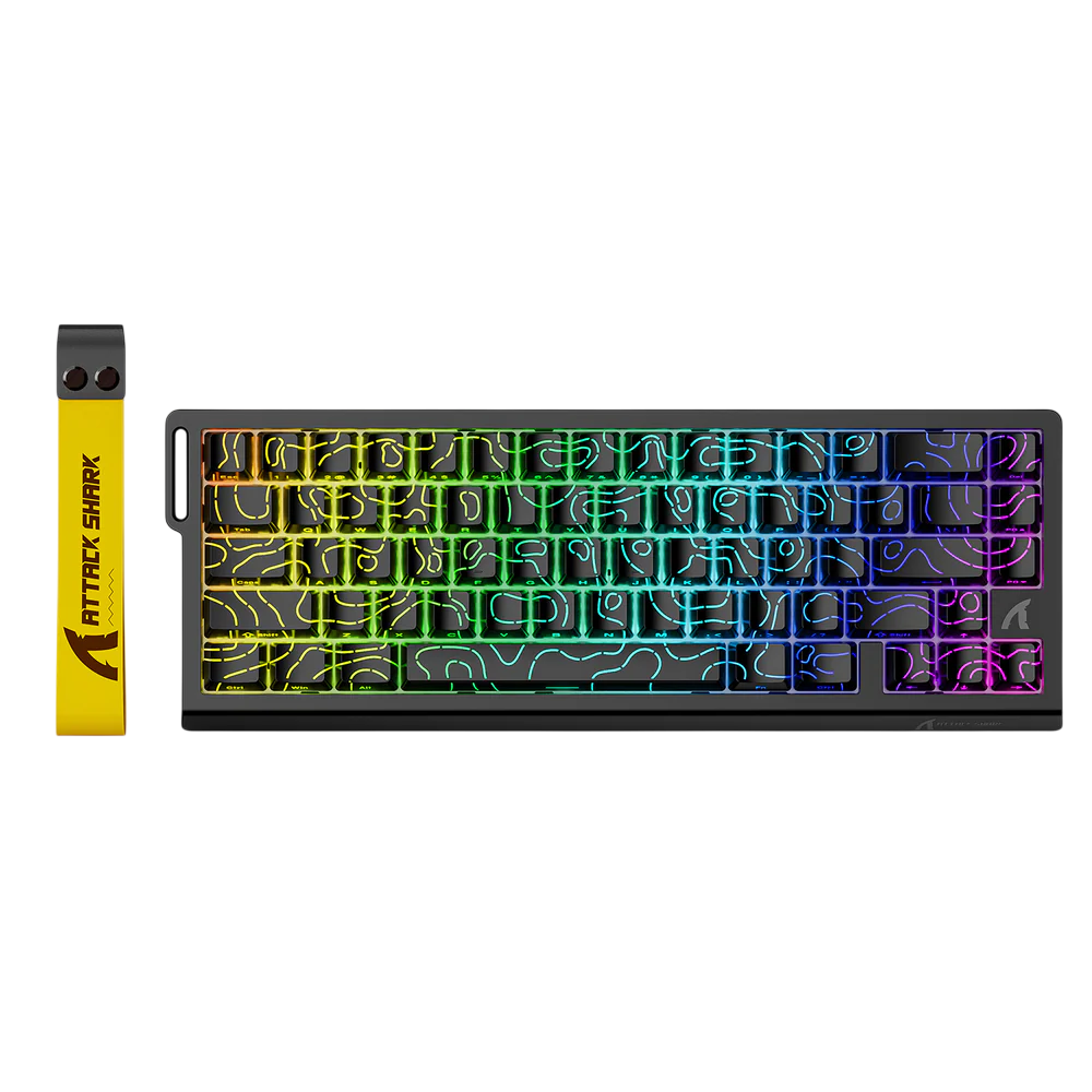 ATTACK SHARK X68 HE - BLACK