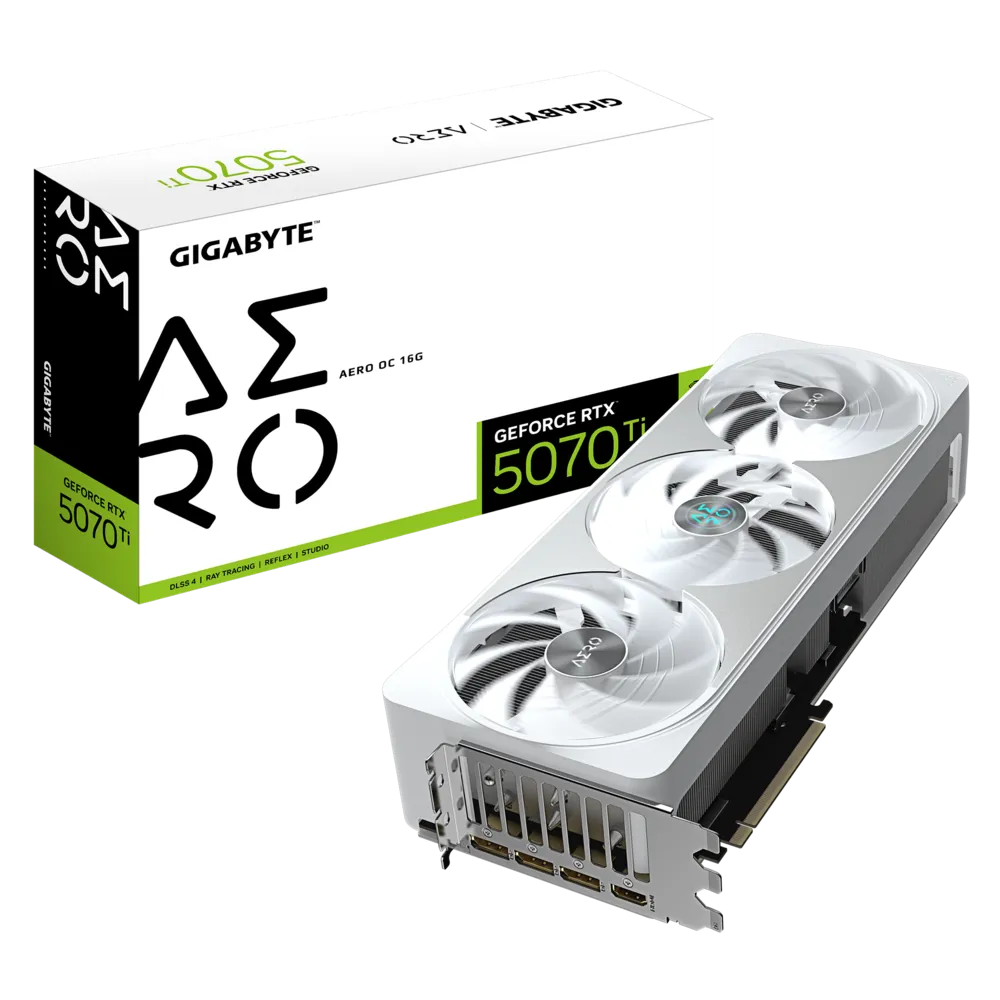GeForce RTX™ 5070 Ti AERO OC 16G Gigabyte