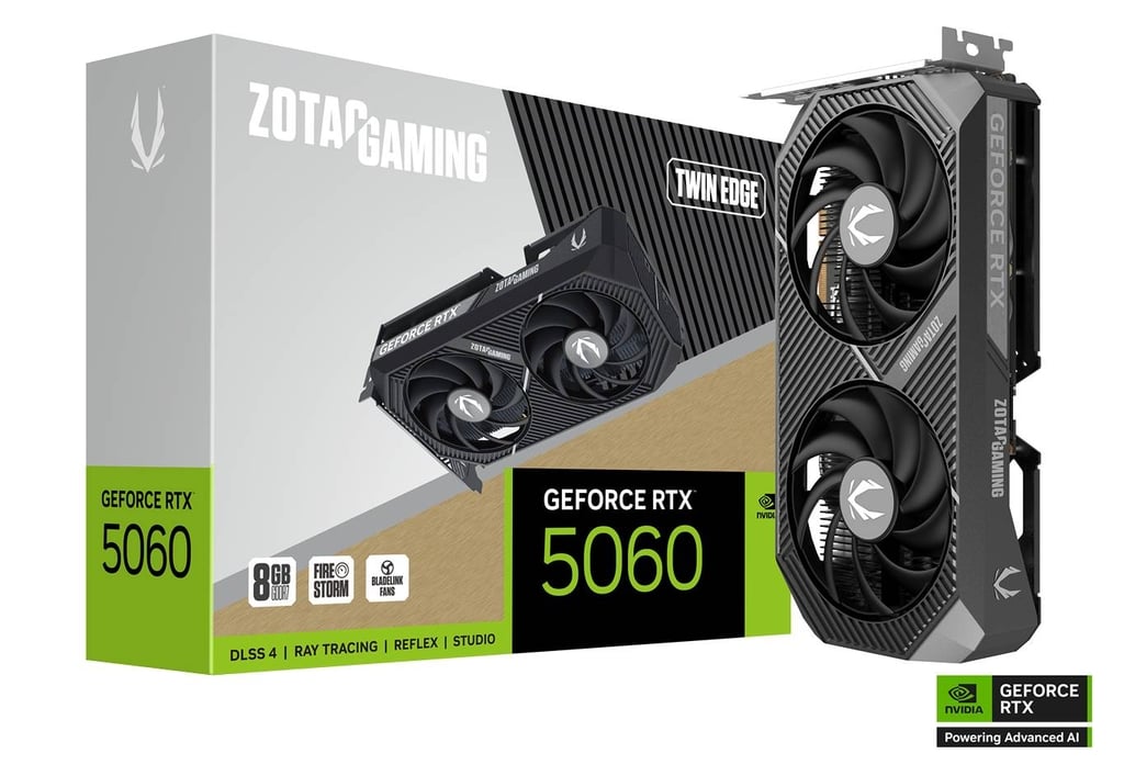 ZOTAC GAMING GeForce RTX 5060 8GB Twin Edge