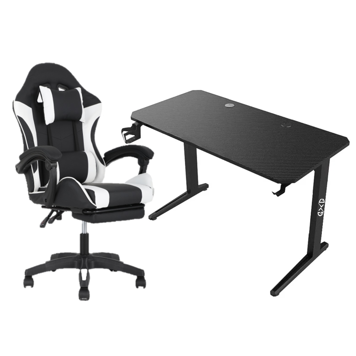 Gaming Desk GXG BLACK & Gaming Chair 32RF