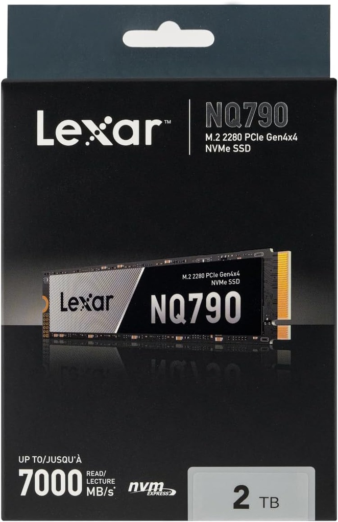 Lexar 2TB M.2 SSD PCIe Gen4 NVMe NQ790 ,Up to 7000 MB/s Read