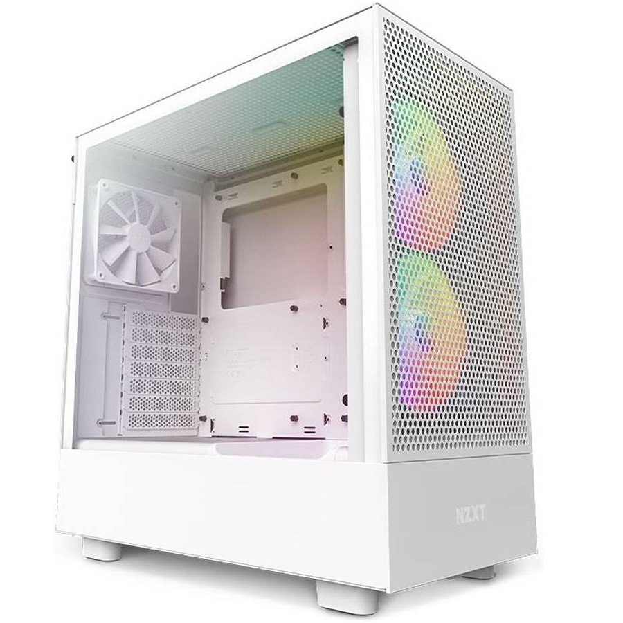 CASE NZXT H5 FLOW RGB WHITE