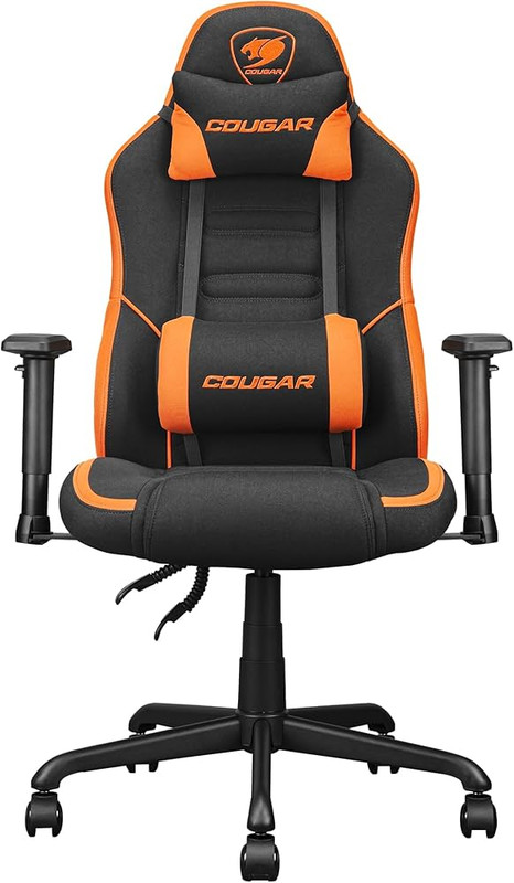 COUGAR FUSION S - Gaming Chair Fabric Orange/Black CG-CHAIR-FUSION-SF