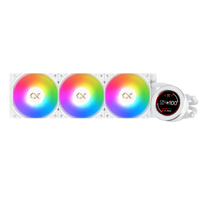 Liquid Cooler Xigmatek FROZR-O ARCTIC 360mm RGB LCD display