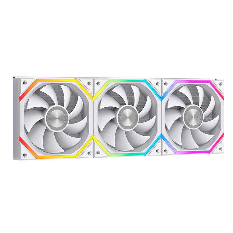  Triple-Pack Fan Jungle Leopard Galaxy ARGB FAN White