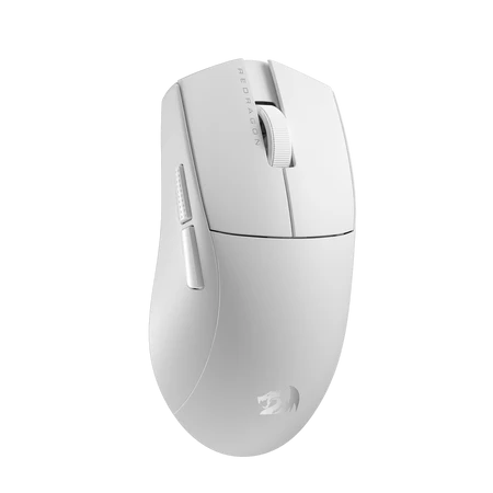 Redragon K1ng Pro 2.4/Bt/Wired Gaming Mouse White - M916W-PRO-1K