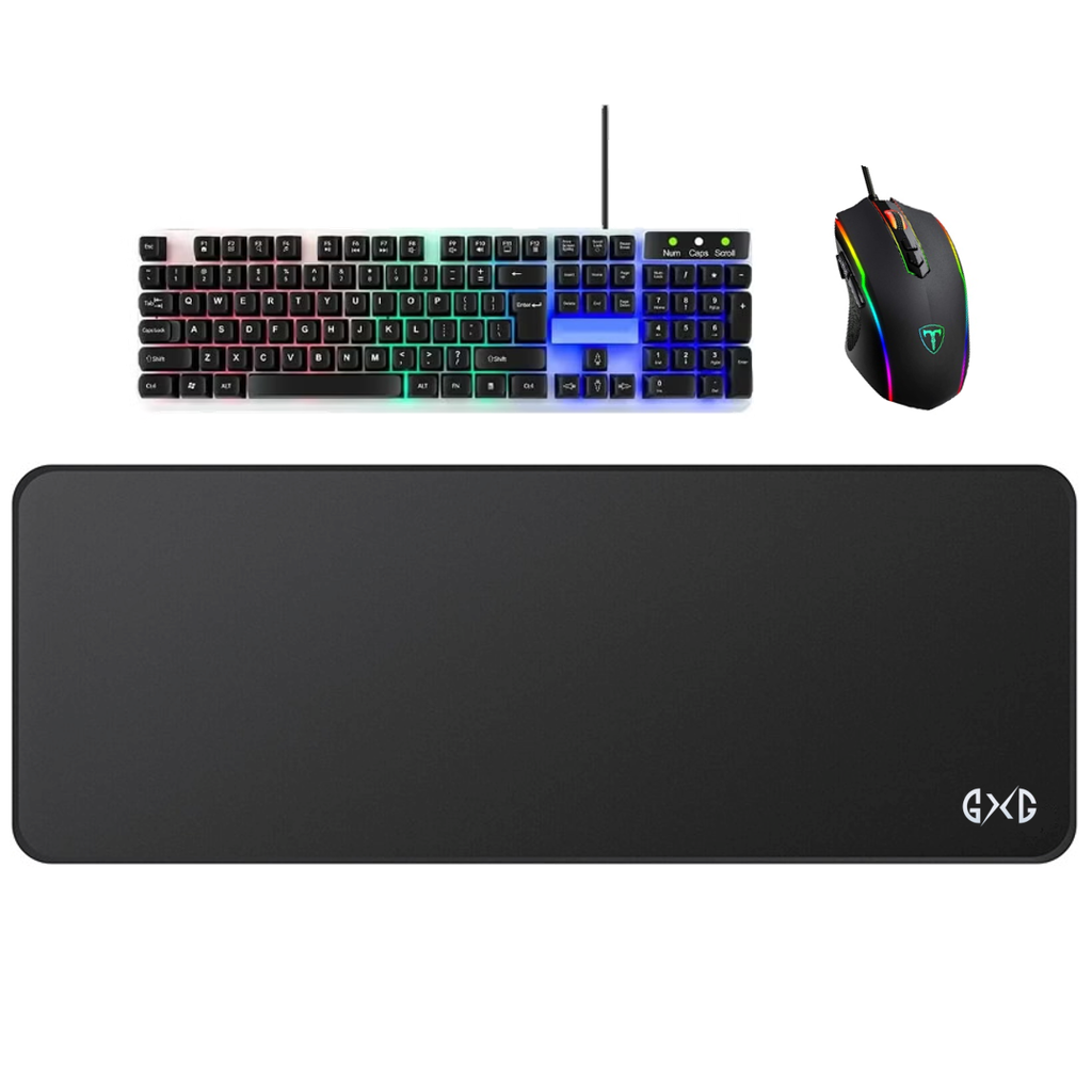COMBO KEYBOARD - MOUSE - MOUSEPAD