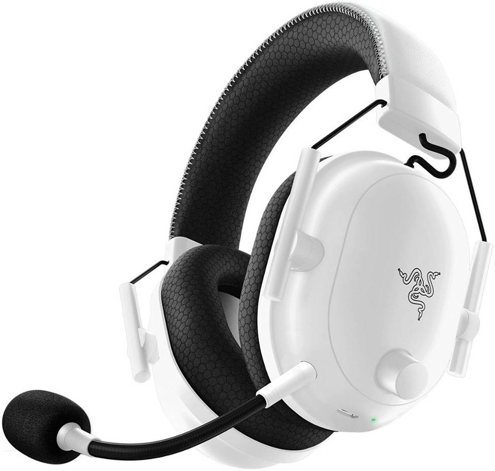  OPEN BOX - RAZER BLACKSHARK V2 HYPERSPEED GAMING HEADSET 2.4GHZ / BT / WIRED USB, WHITE